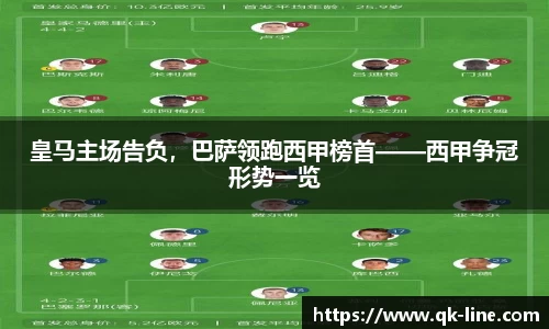 皇马主场告负，巴萨领跑西甲榜首——西甲争冠形势一览