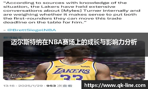 迈尔斯特纳在NBA赛场上的成长与影响力分析